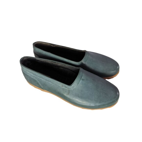 Lands End Waterproof Slip-on rubber garden rain shoes Size 10 - Picture 1 of 8